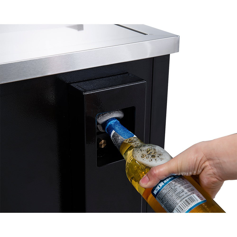 Dukers DHBC50 - 50"W Sliding Top Horizontal Bottle Cooler