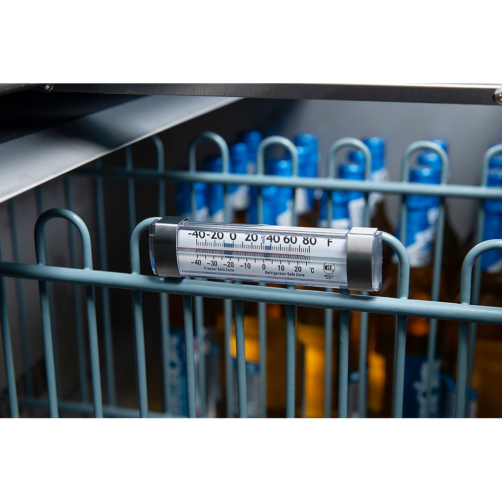 Dukers DHBC50 - 50"W Sliding Top Horizontal Bottle Cooler
