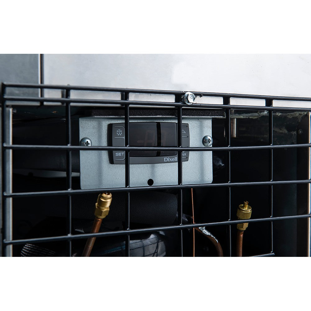 Dukers DHBC50 - 50"W Sliding Top Horizontal Bottle Cooler