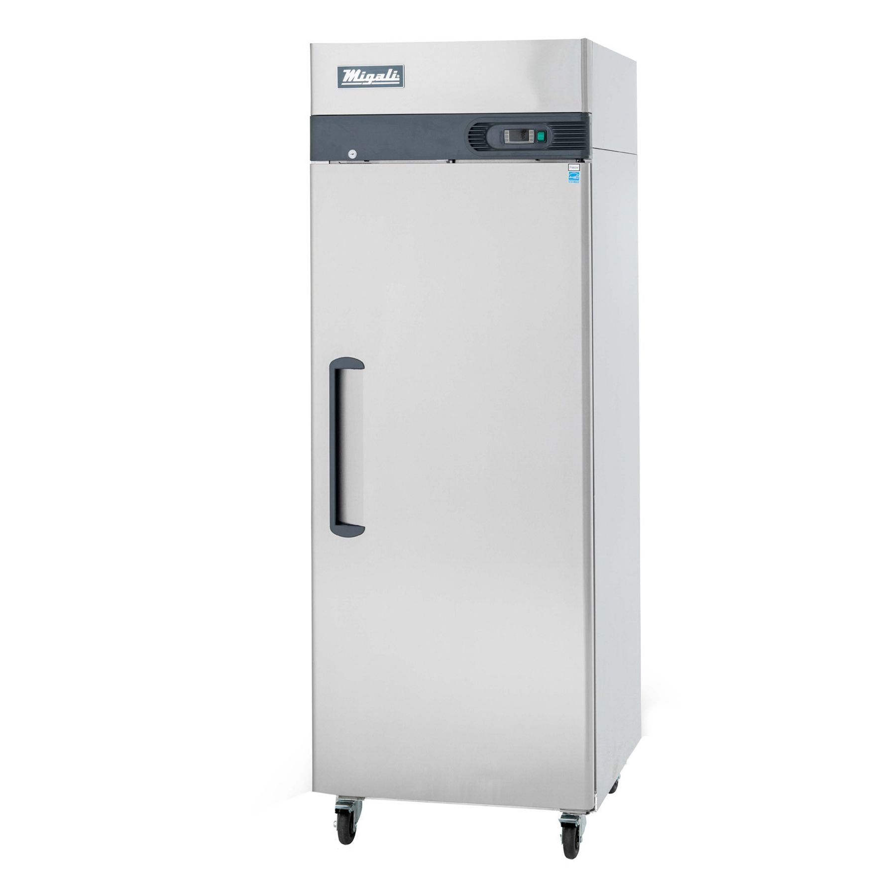 Migali C-1R-HC 28-3/4"W Single Solid Door Top Mount Reach-In Refrigerator