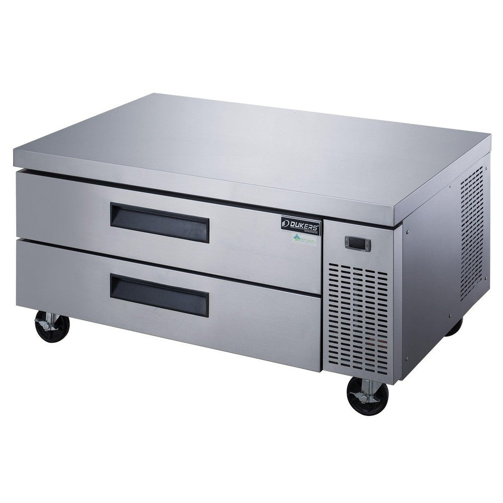 Dukers DCB48-D2 48"W Refrigerated Chef Base with 2 Drawers