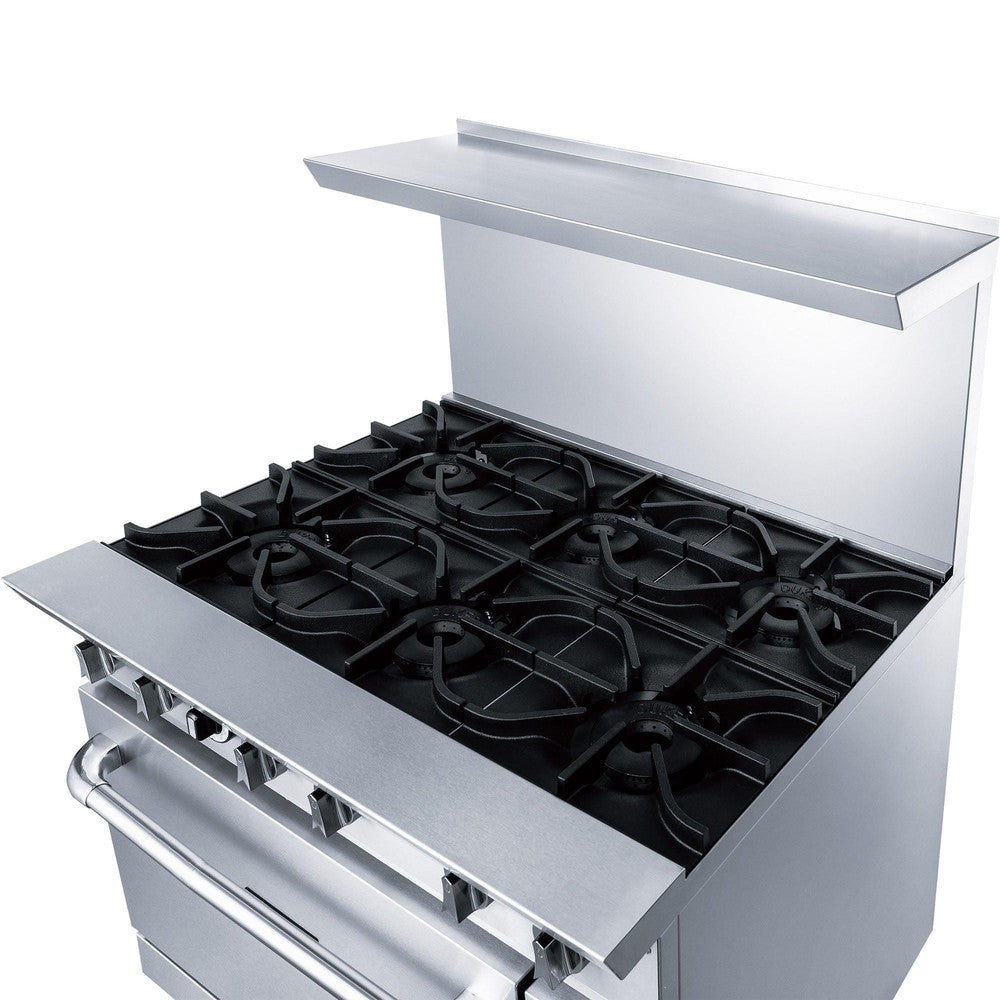 Dukers DCR36-6B 36"W NG/LP Range with 6 Open Burners