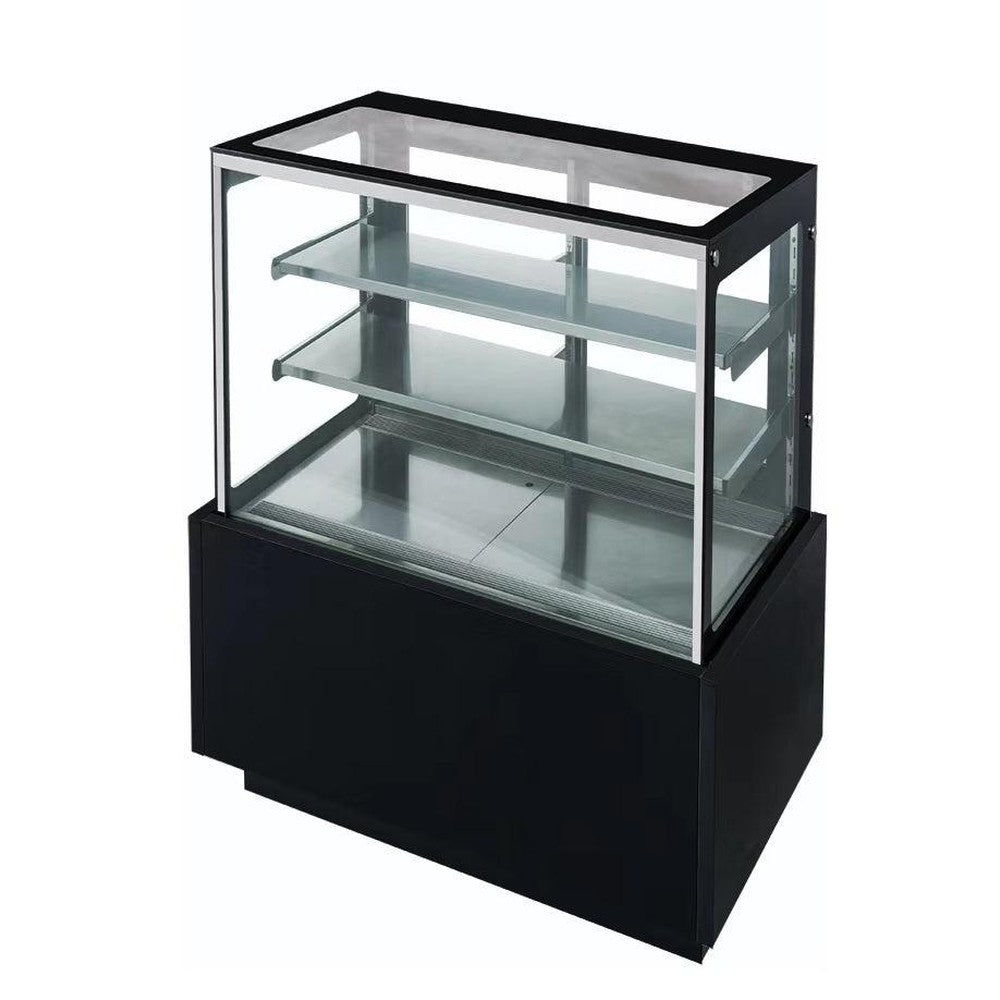 Dukers DDM36R - 36"W Straight Glass Refrigerated Bakery Case