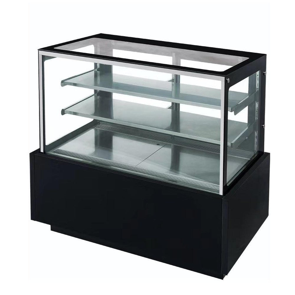 Dukers DDM48R - 48"W Straight Glass Refrigerated Bakery Case