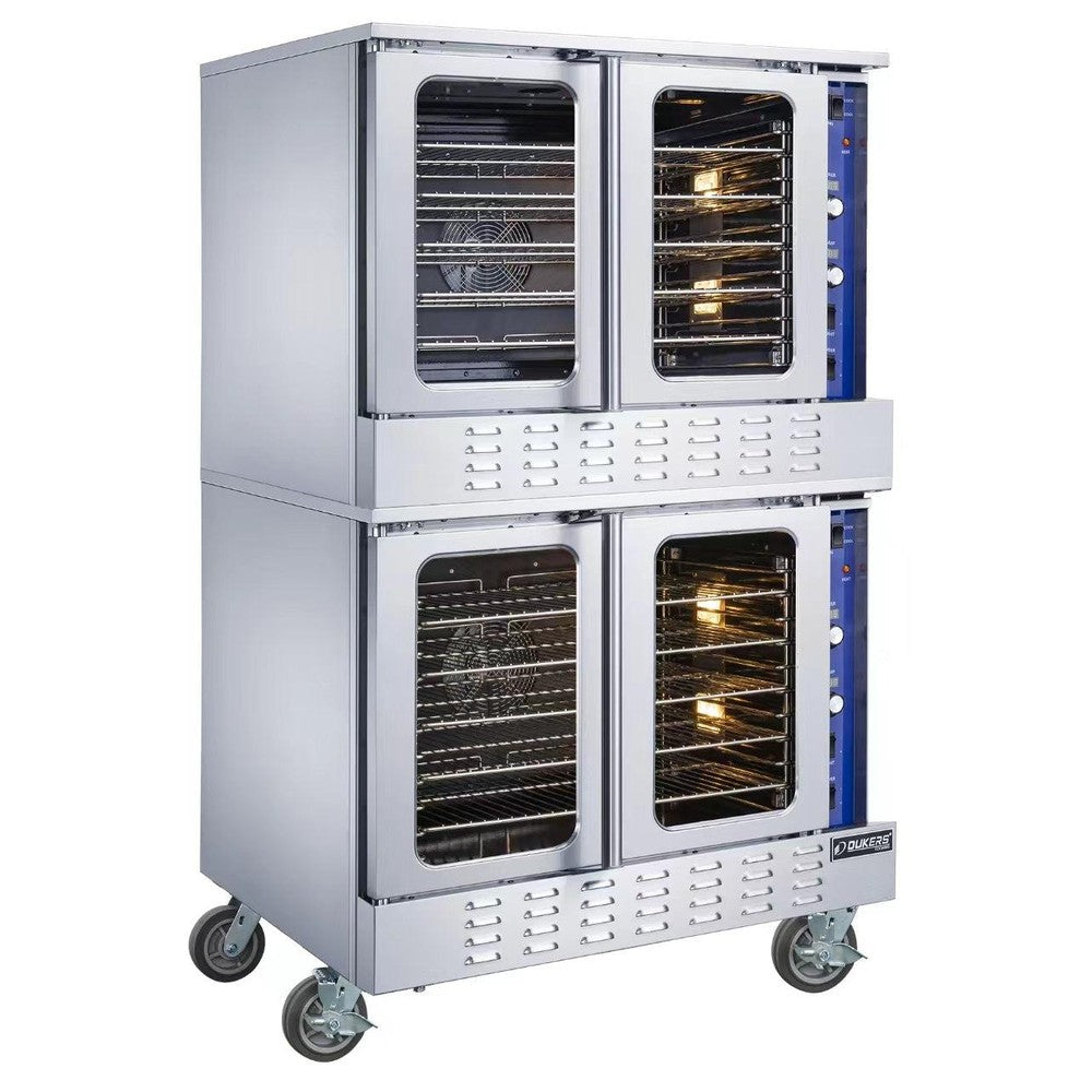 Dukers DCCOG2 38"W NG/LP Double Convection Oven