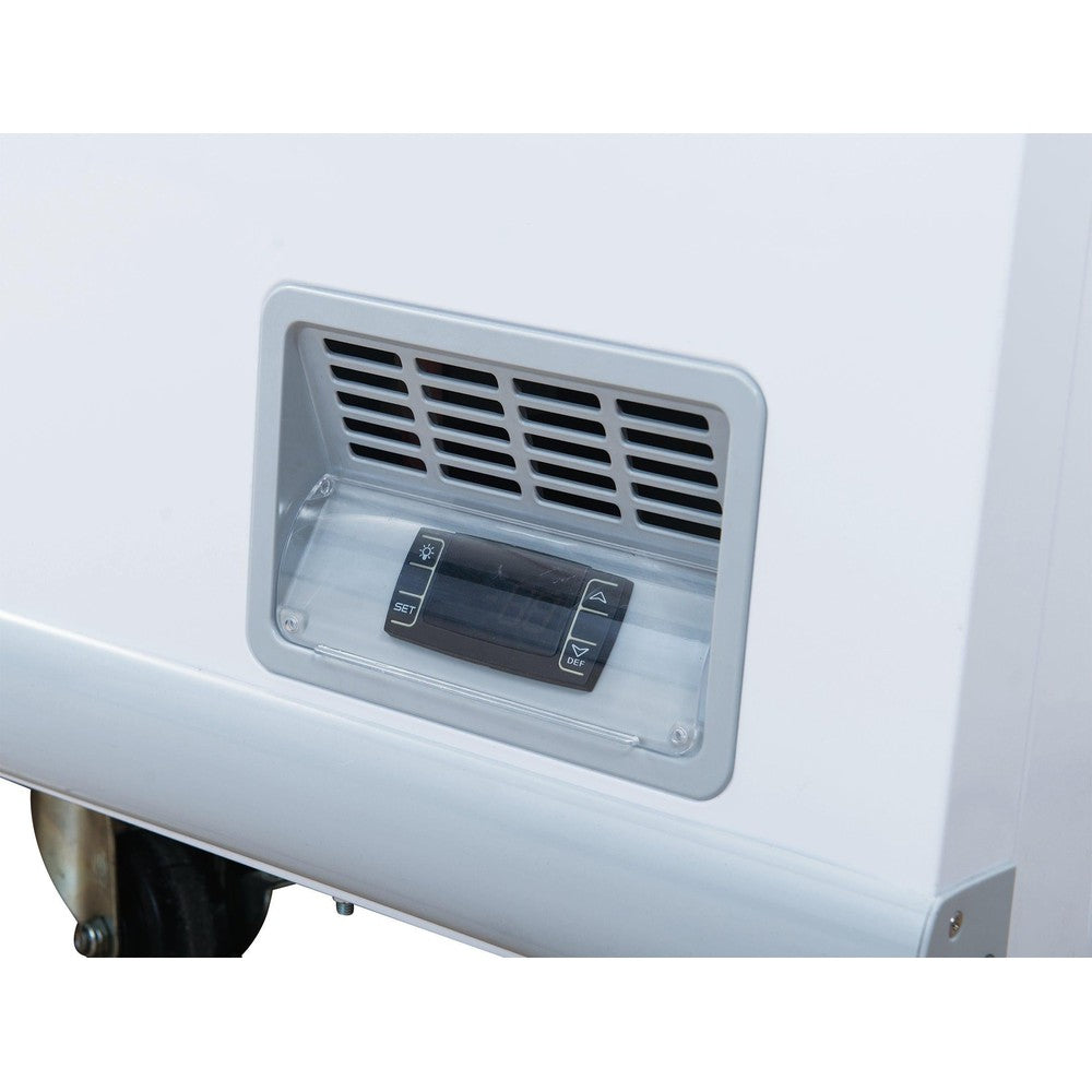 Dukers WD-700Y 79-3/4"W Ice Cream Display Chest Freezer Merchandiser